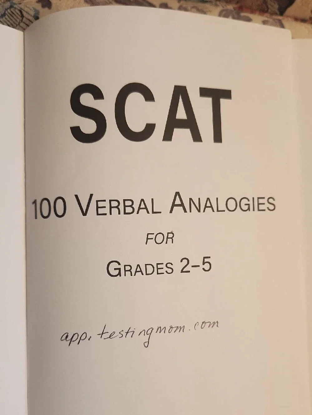 SCAT Elementary Workbook Set